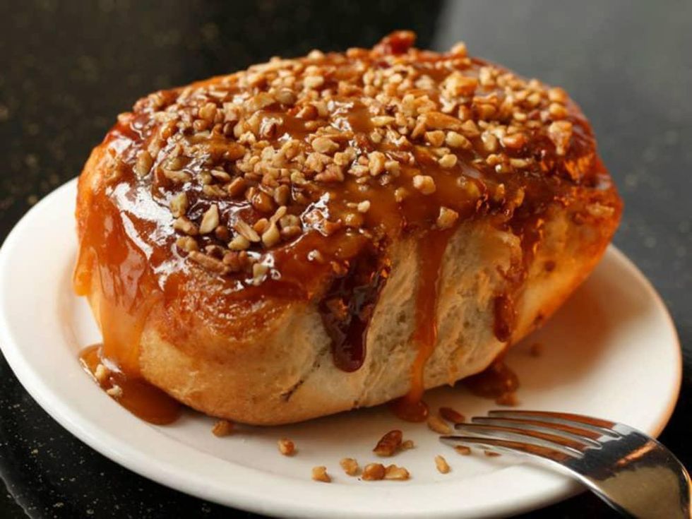 Crossroads Diner sticky bun