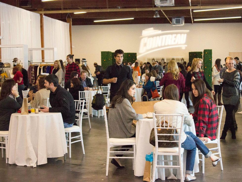 Crowd at CultureMap Holiday Pop-up Shop 2014