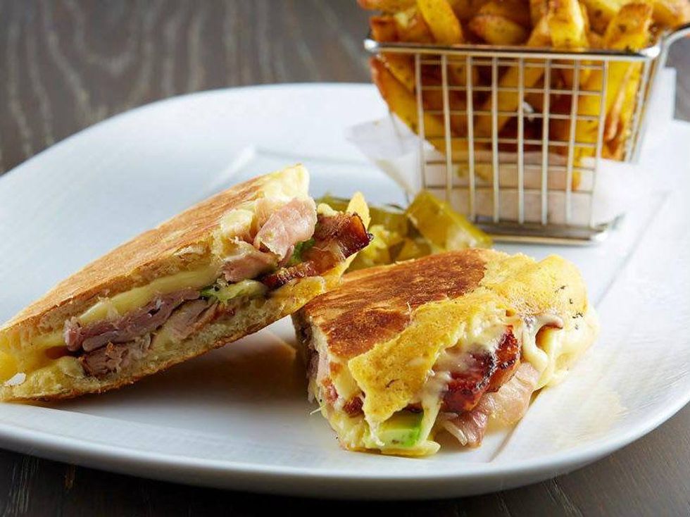 Cuban sandwich at Knife in Dallas