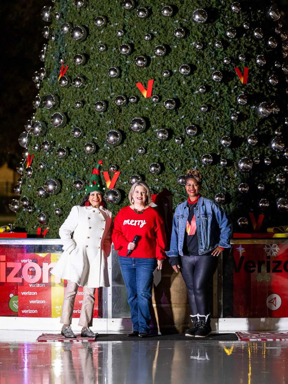 CultureMap City Rink tree lighting 2025