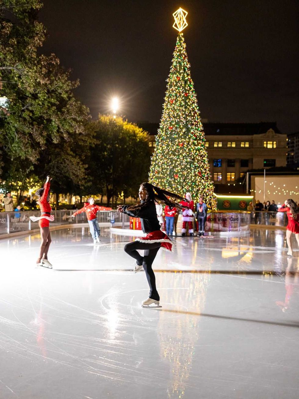 CultureMap City Rink tree lighting 2025