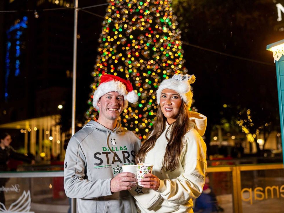 CultureMap City Rink tree lighting 2025