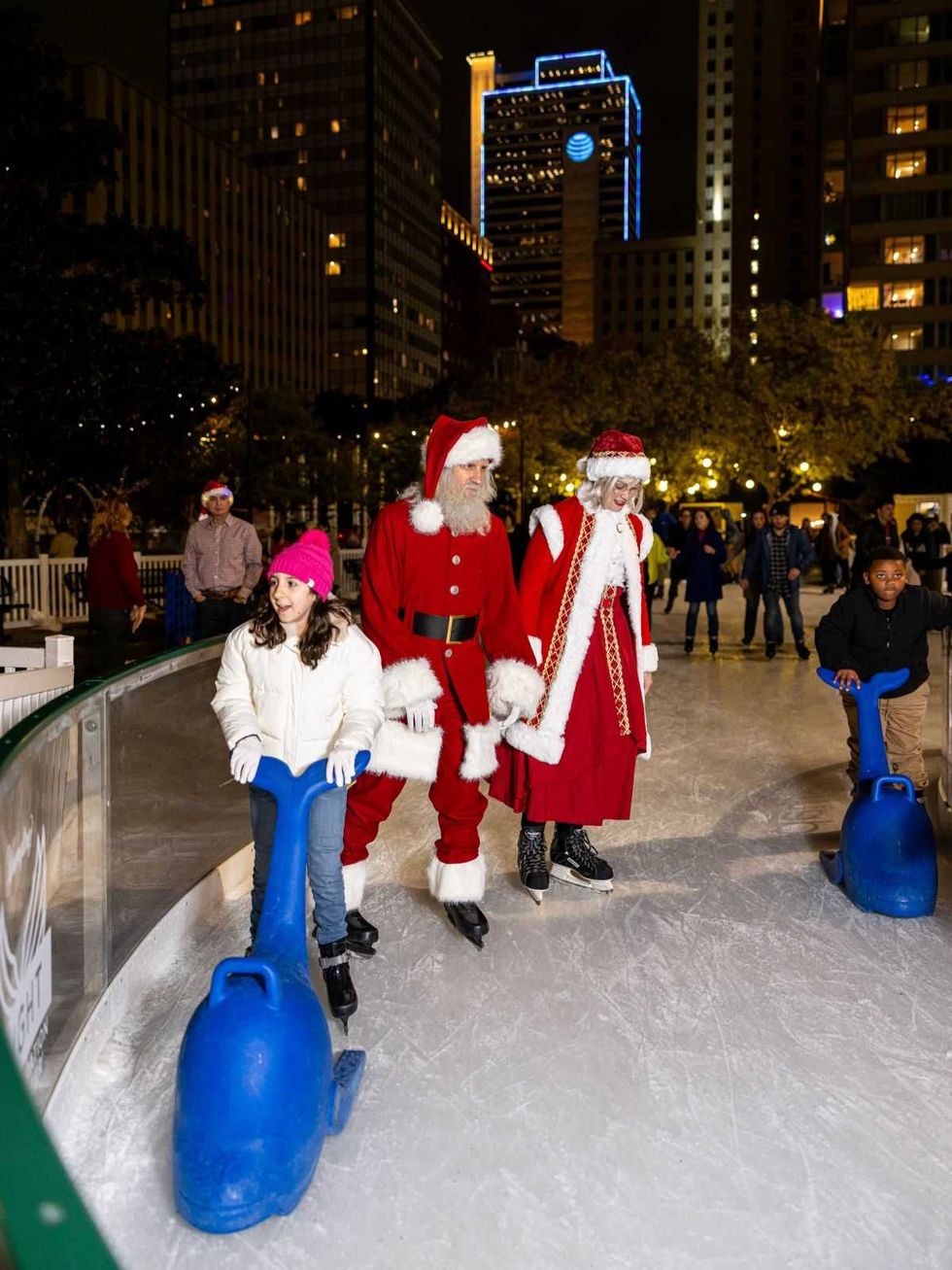 CultureMap City Rink tree lighting 2025