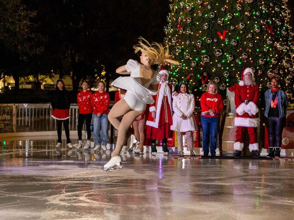 CultureMap City Rink tree lighting 2025