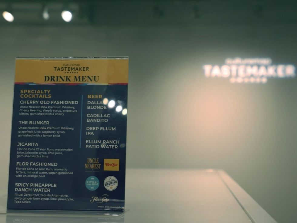 CultureMap Dallas Tastemaker Awards 2023