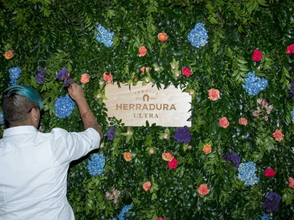 CultureMap Dallas Ultra Social floral wall