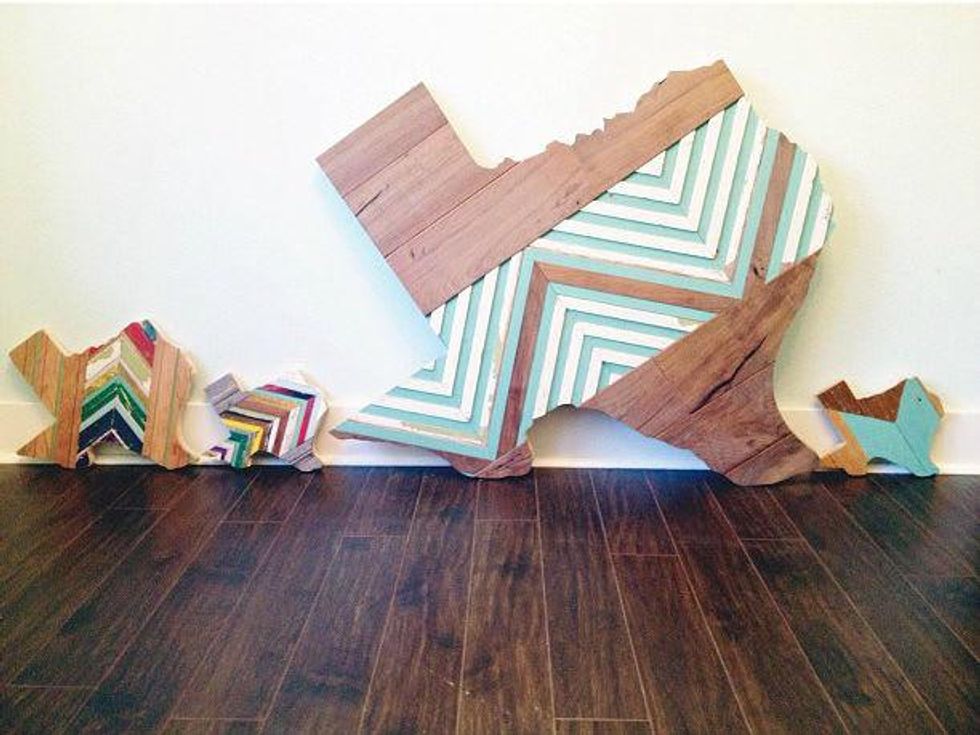 Curated, art, McKinney Avenue, Heather & Hemlock