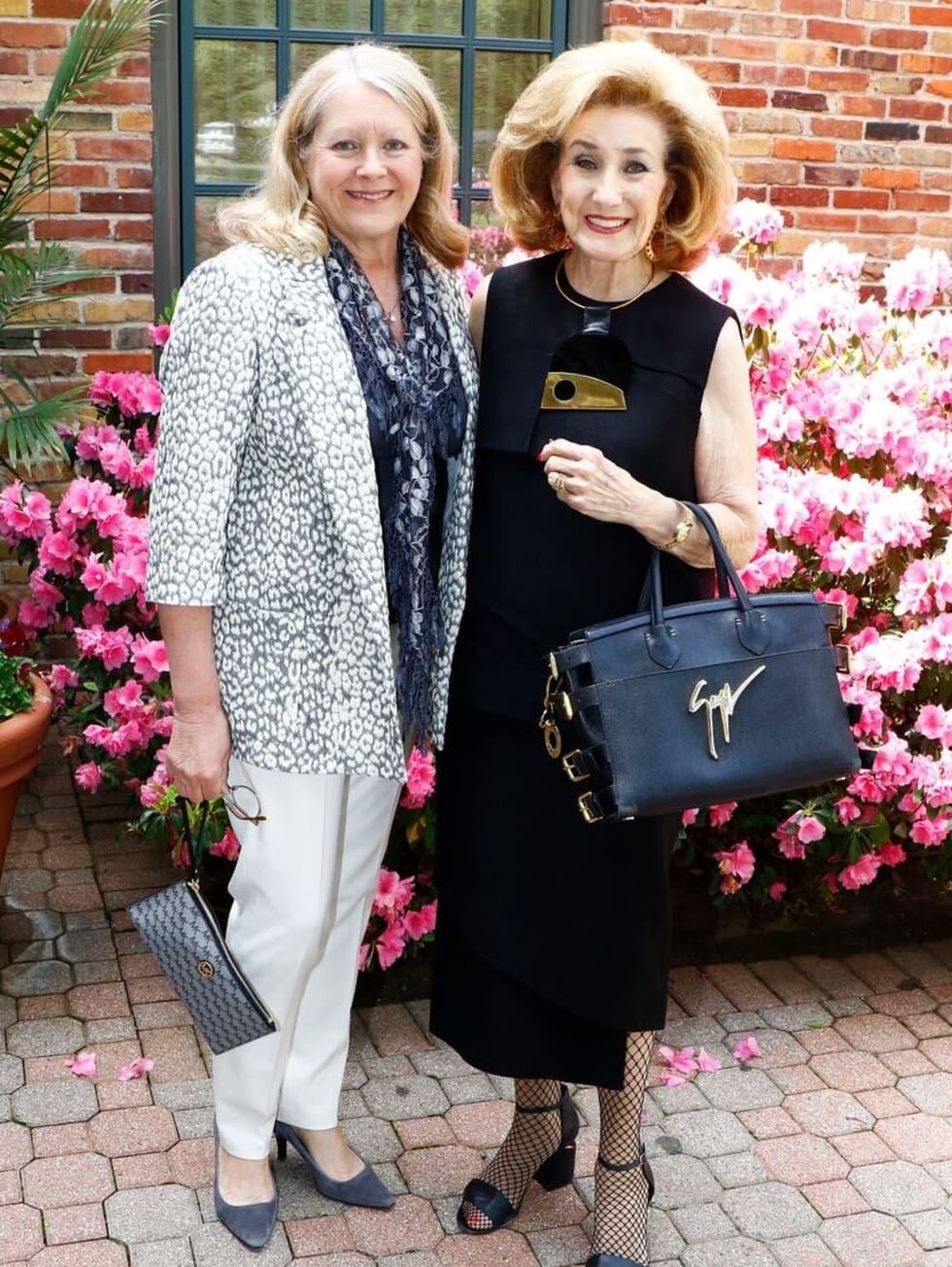 Cynthia Beaird, Doris Jacobs, PCPHS luncheon 2018
