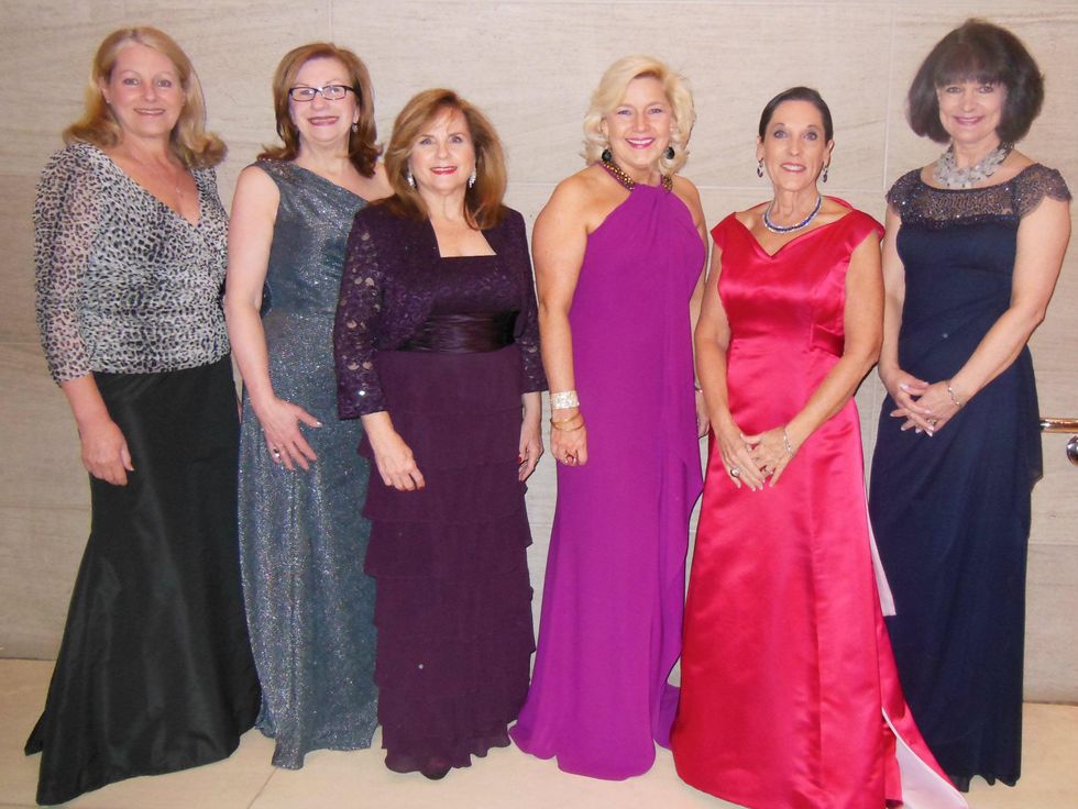 Cynthia Beaird, Sharon Popham, Dixie Marshall, Marena Gault, Venise Stuart, Sharon Ballew, DSOL Presentation Ball
