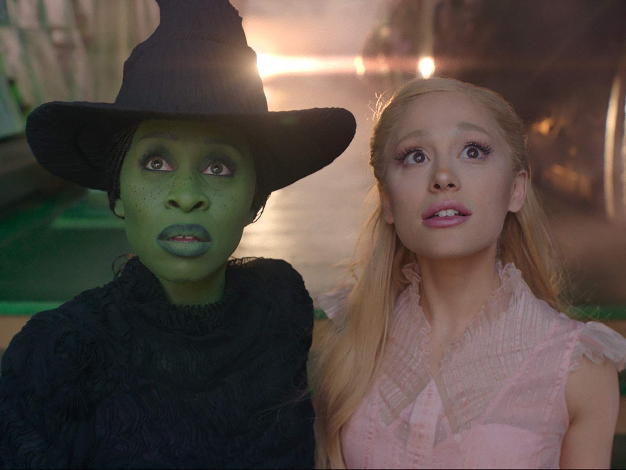 Cynthia Erivo and Ariana Grande-Butera in Wicked