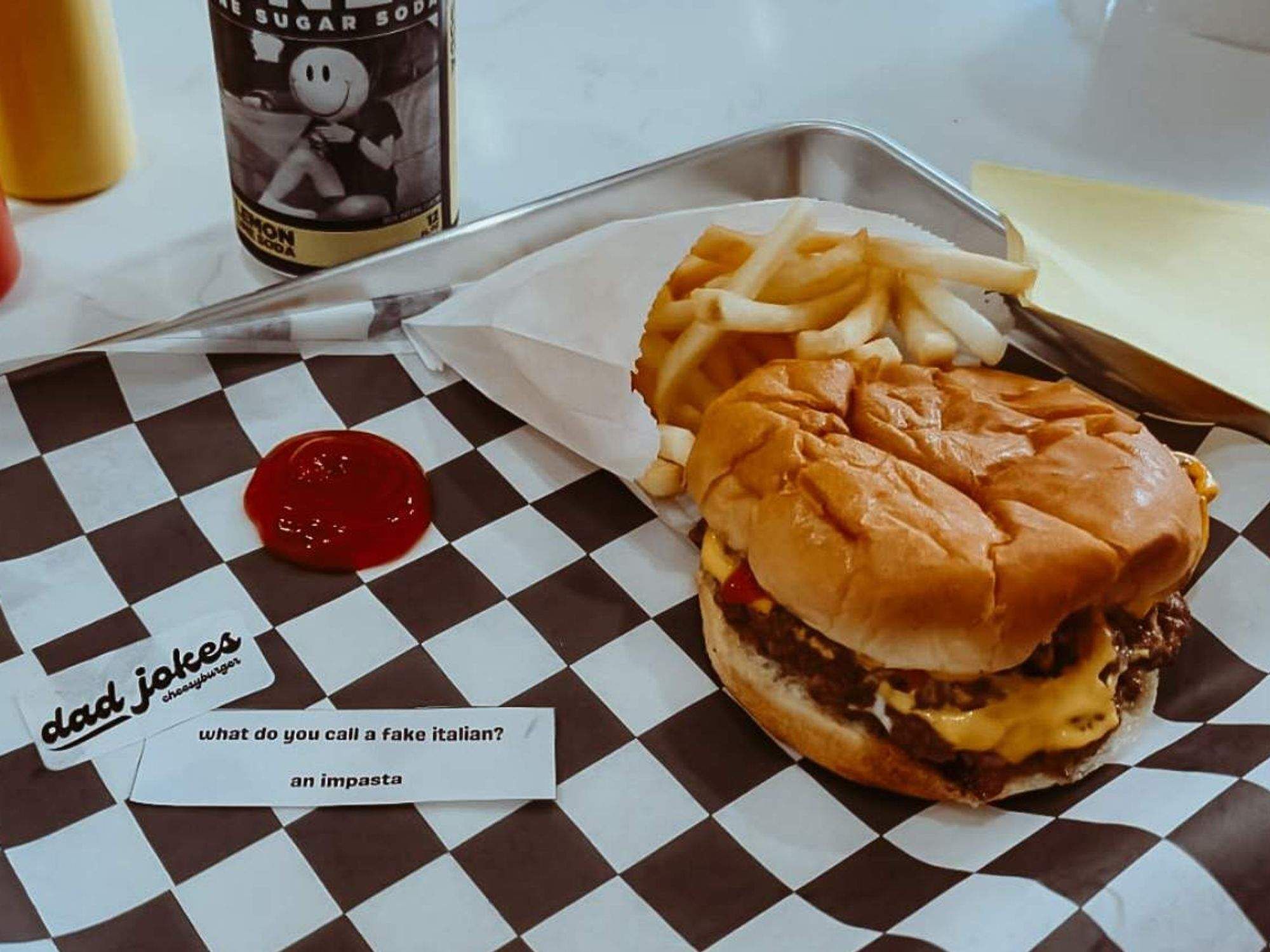 Dad Jokes Cheesyburger