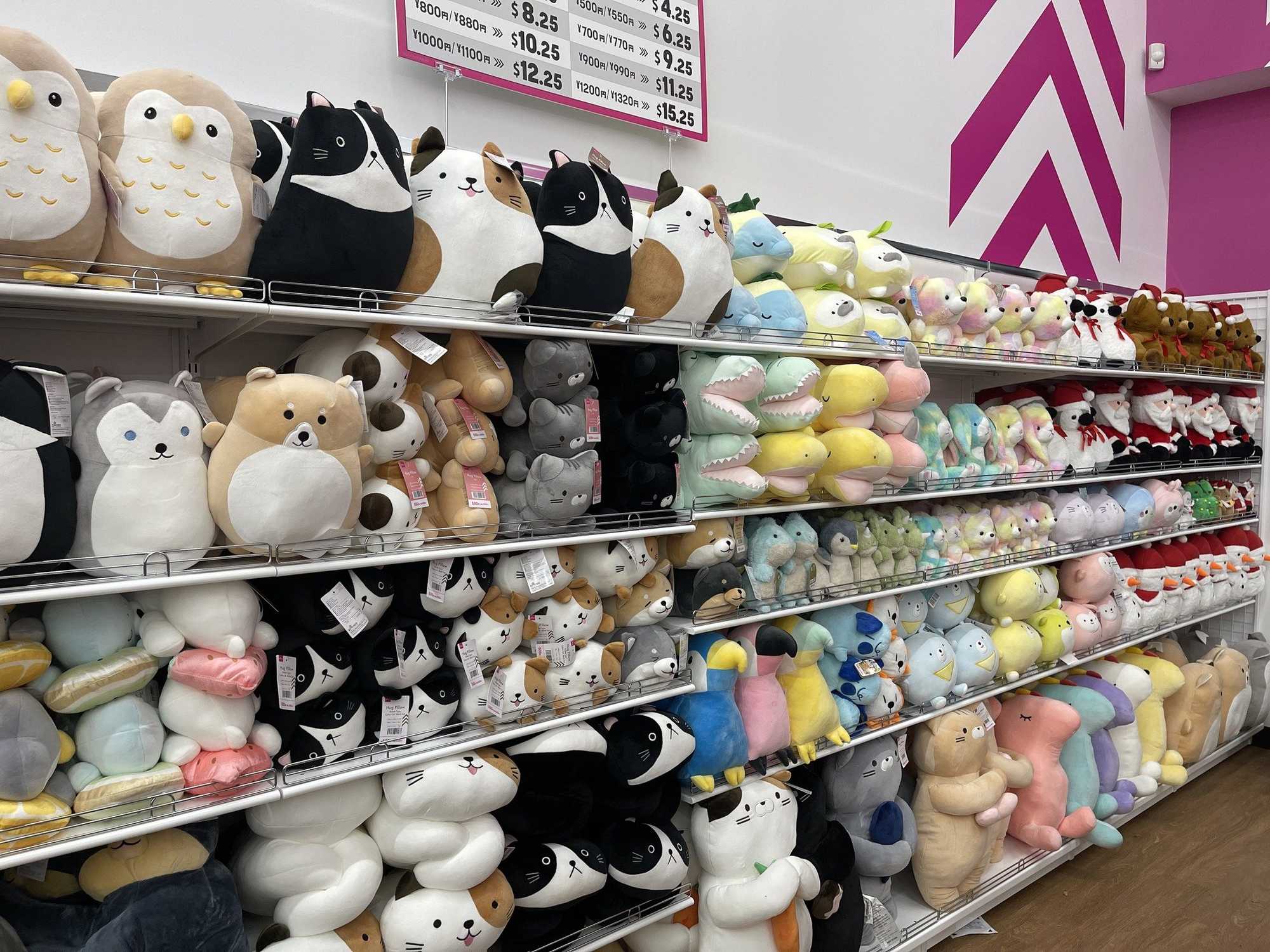 Daiso plushies