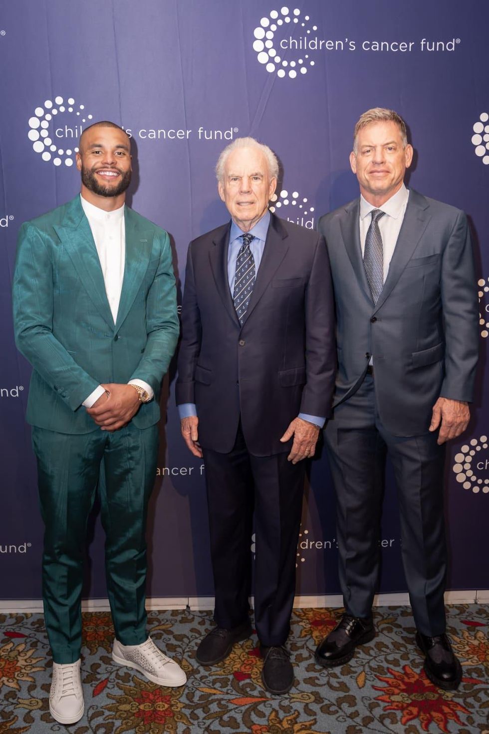 Dak Prescott, Roger Staubach, Troy Aikman