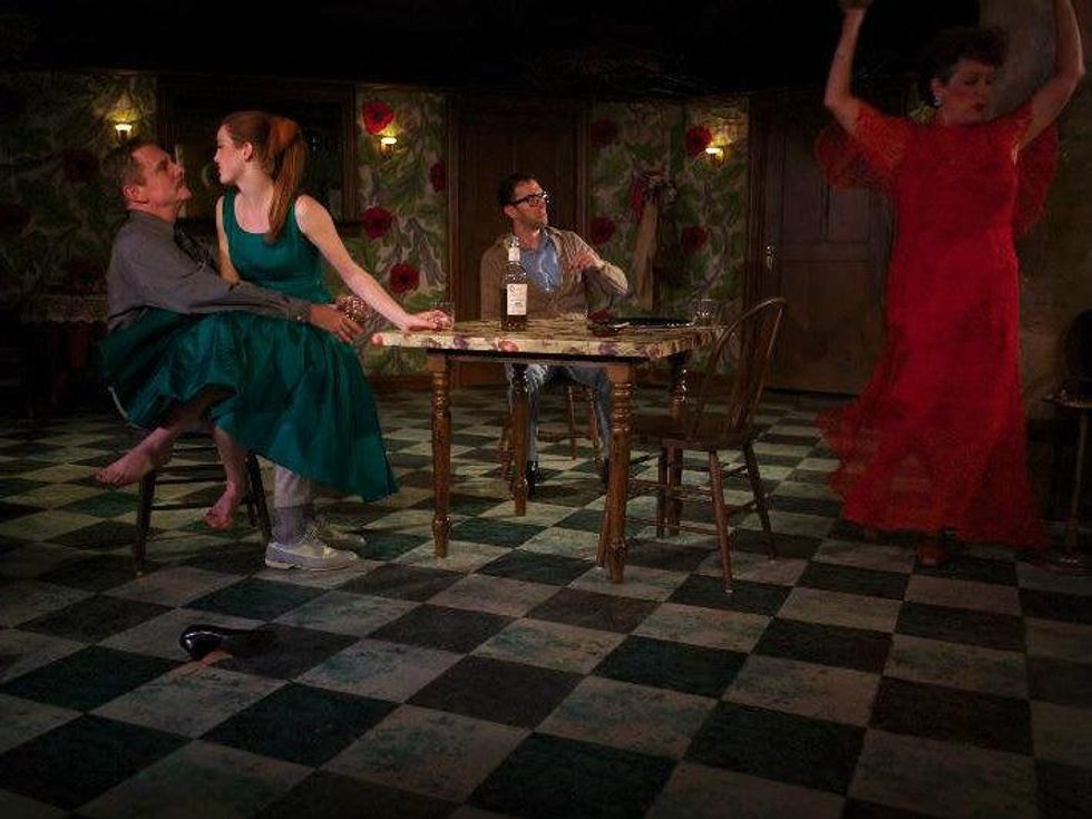 Dallas actor Katherine Bourne in The Birthday Party