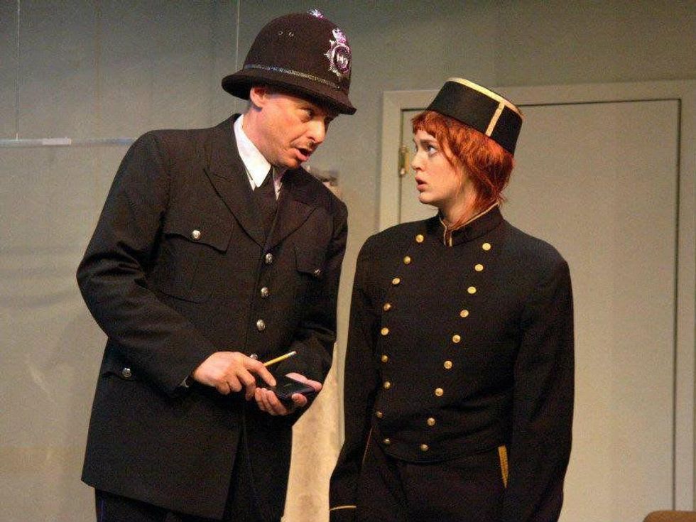 Dallas actor Katherine Bourne in What the Butler Saw