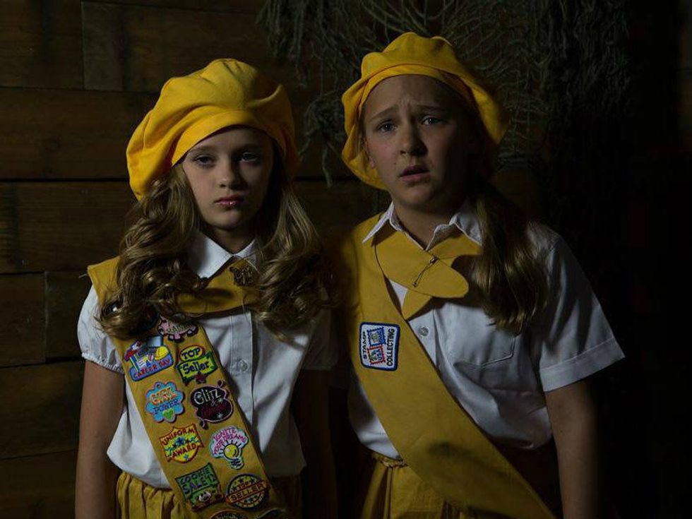 Dallas actresses Lizzy Greene and Kennedy Waterman in "Daffodil Girls"