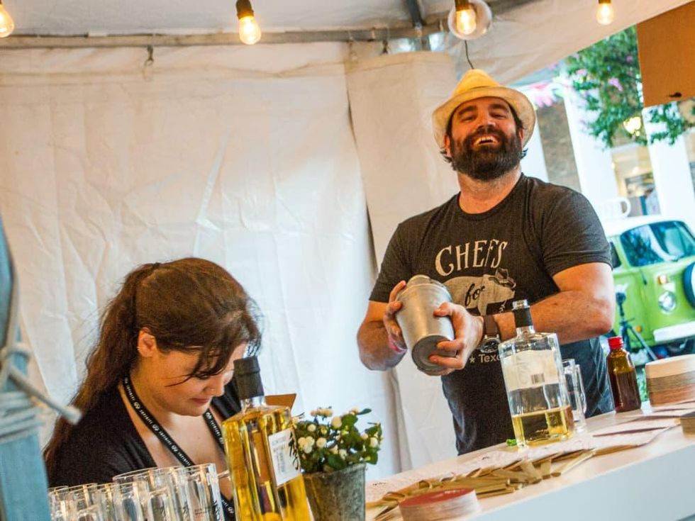 Dallas bartender Brian McCullough