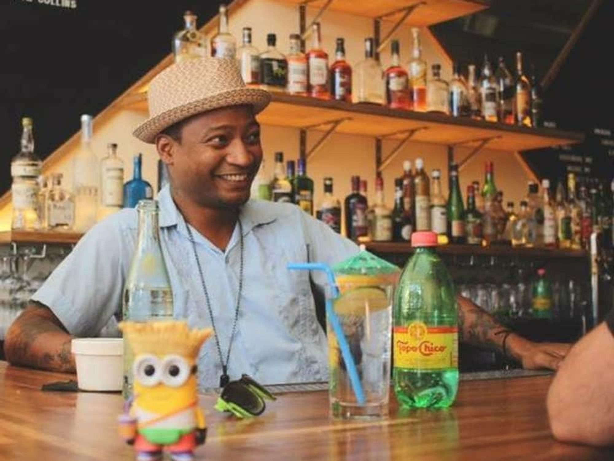 Dallas bartender Omar Yeefoon
