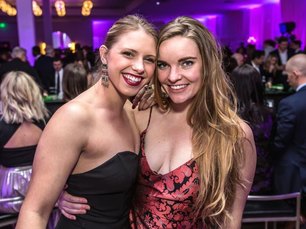 Dallas, CASAblanca gala, January 2018, Courtney Head, Annalee Webster