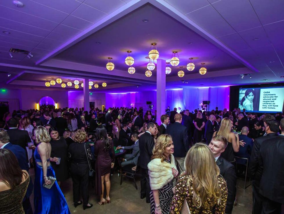 Dallas, CASAblanca gala, January 2018, crowd