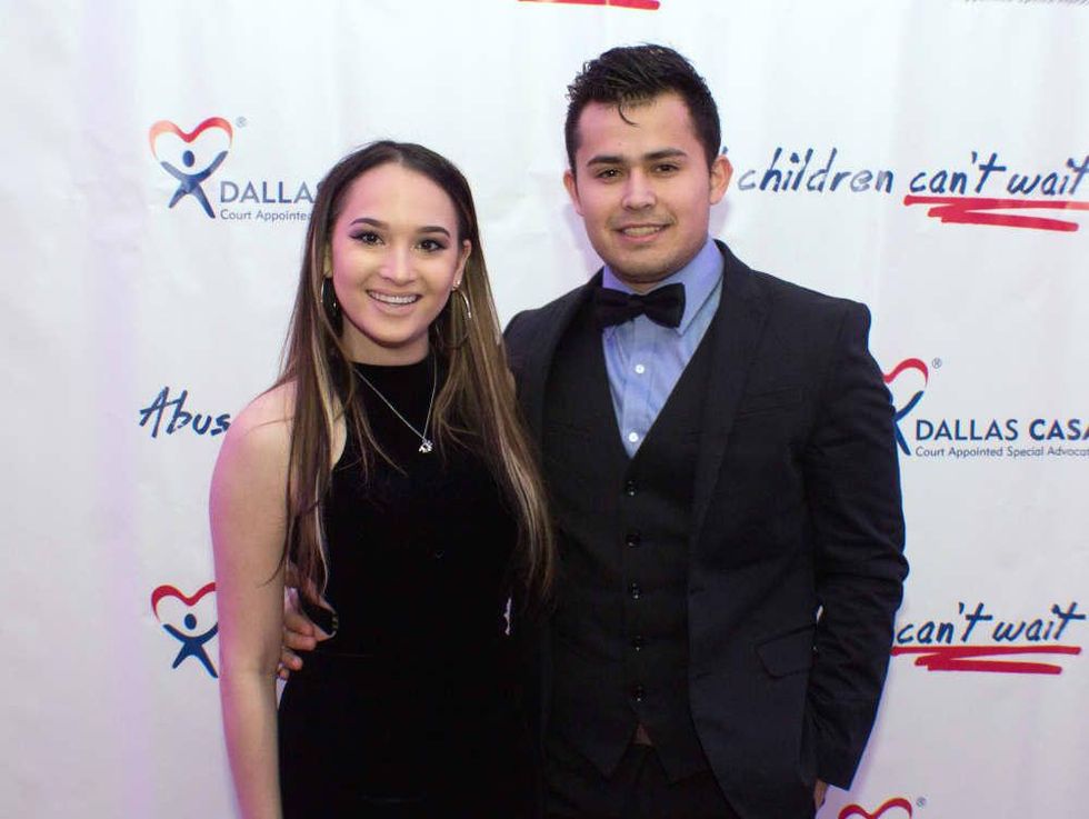 Dallas, CASAblanca gala, January 2018, Elisa Richburg, Alan Cadema