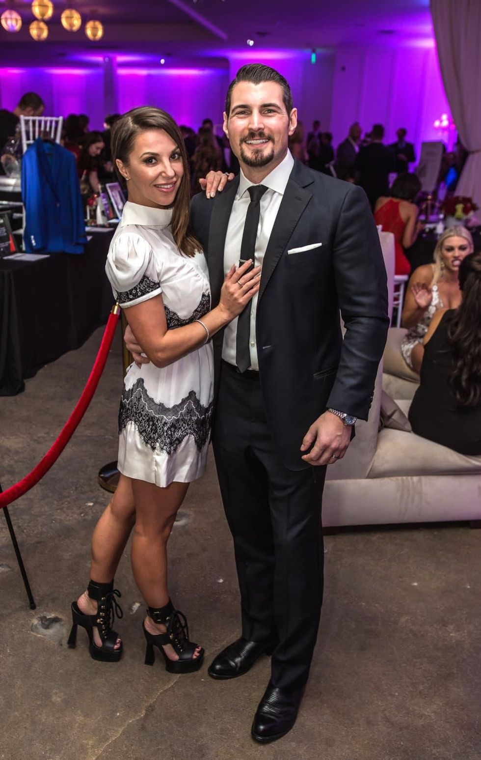 Dallas, CASAblanca gala, January 2018, Emma Hiduke, Mark Hiduke