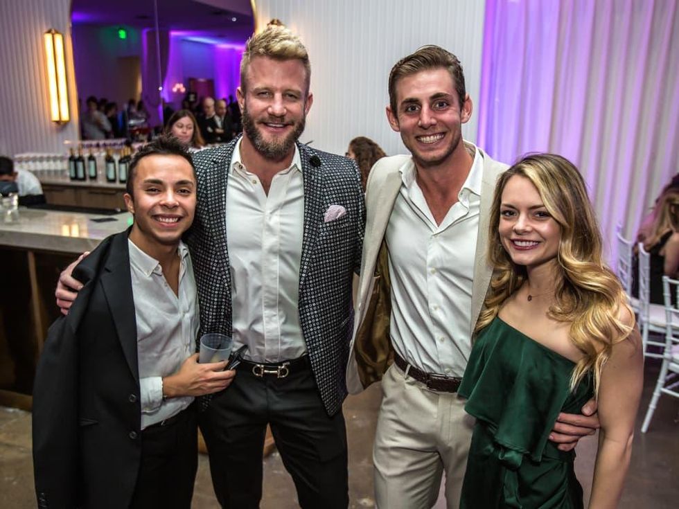 Dallas, CASAblanca gala, January 2018, Jacob Wikander, Kelly Bennett, Austin Fennema, Michele Morris