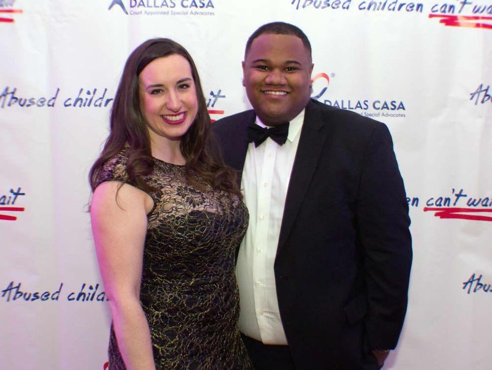 Dallas, CASAblanca gala, January 2018, Lauren Kinghorn, Donnie Edwards