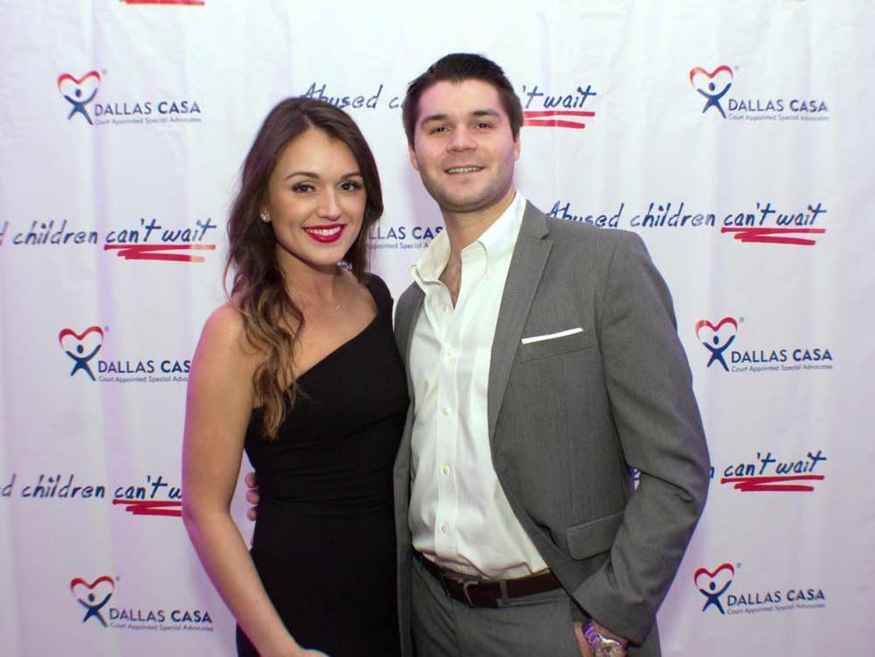 Dallas, CASAblanca gala, January 2018, Lauren Wilcox, Nick Edwards