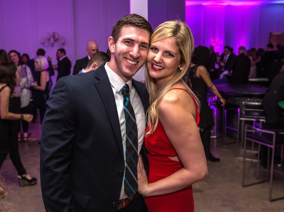 Dallas, CASAblanca gala, January 2018, Mark Bachman, Lauren Bachman