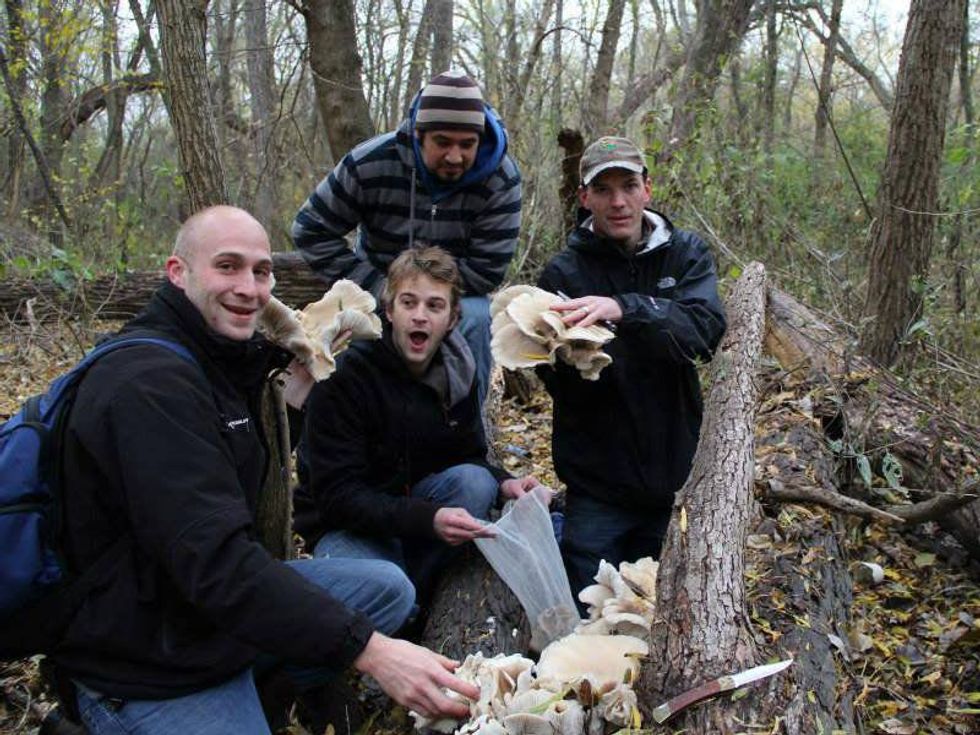 Dallas chef Matt McCallister and clan foraging for mushrooms