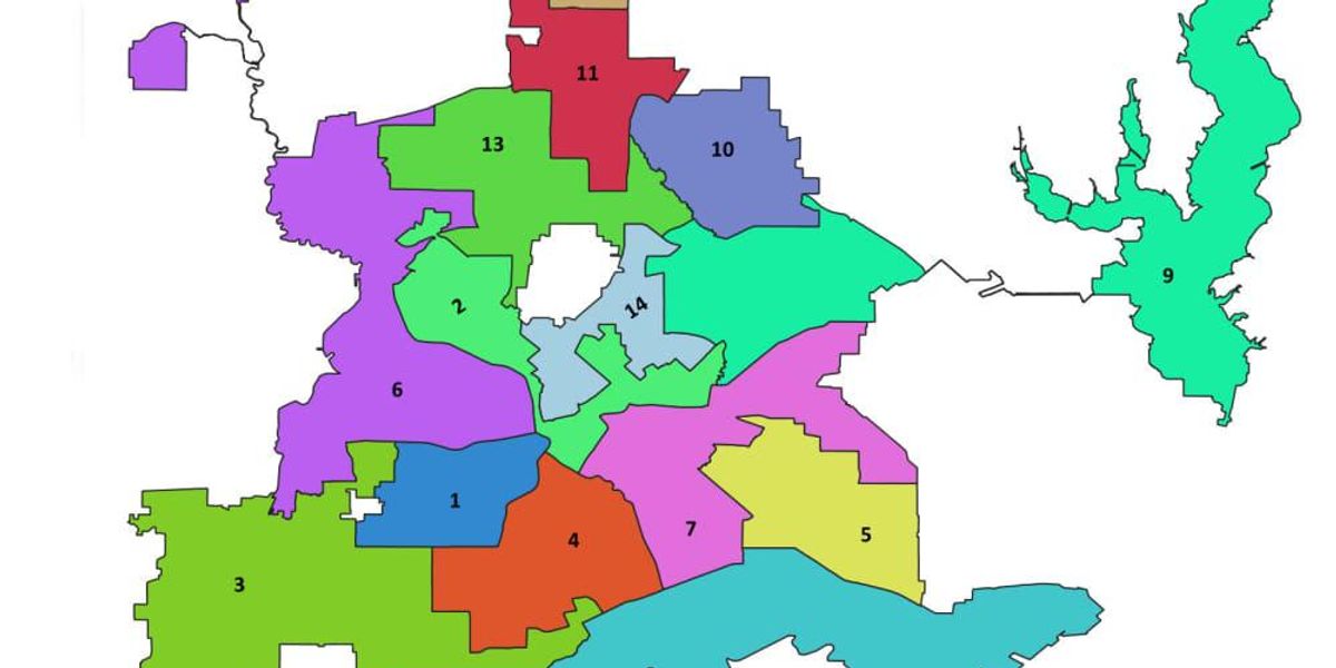 Dallas Precinct Map Redistricting of City Council seats starts back up and more Dallas news ...