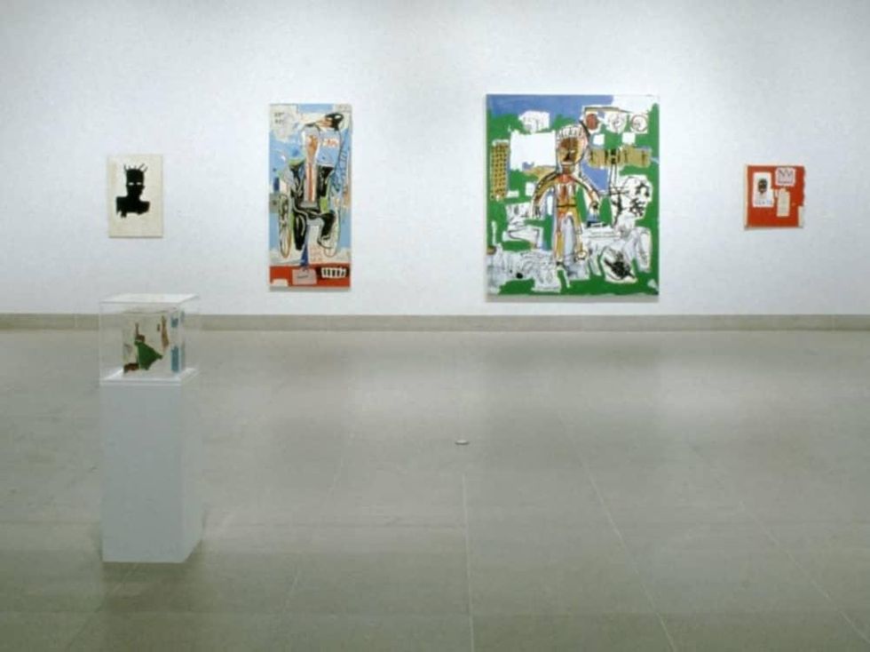 Dallas Collects Jean-Michel Basquiat, installation, January 31-March 28, 1993