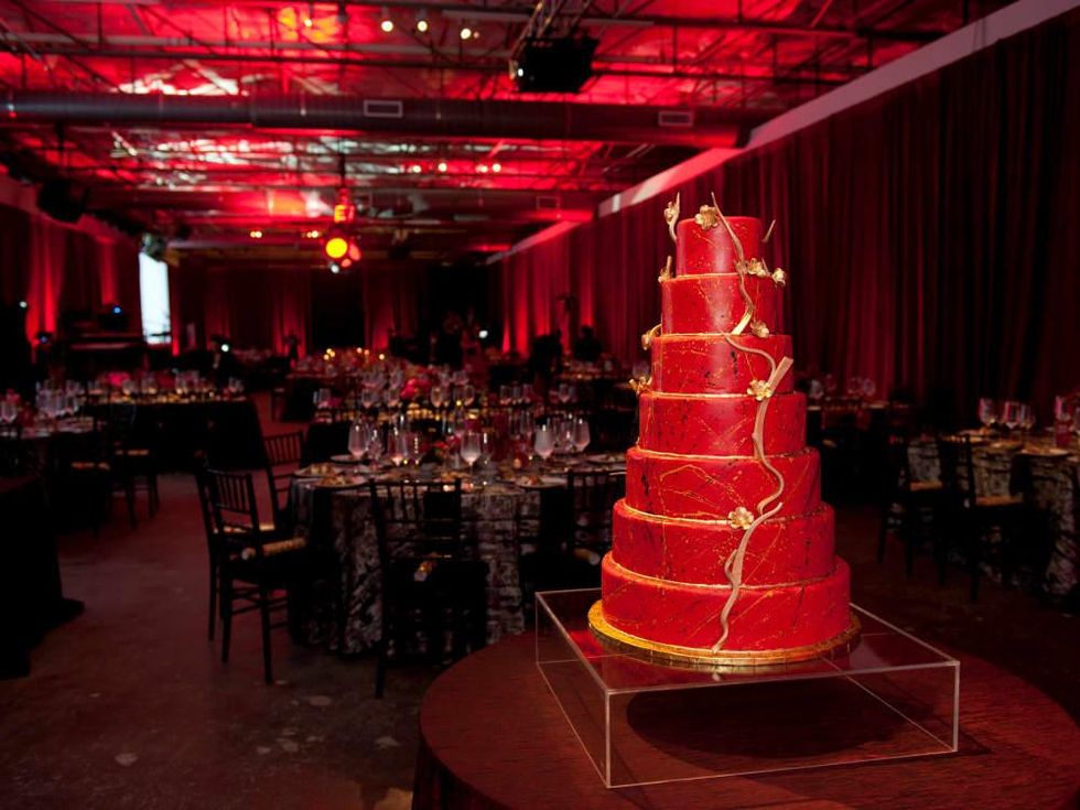 Dallas Contemporary 40 Years Cake