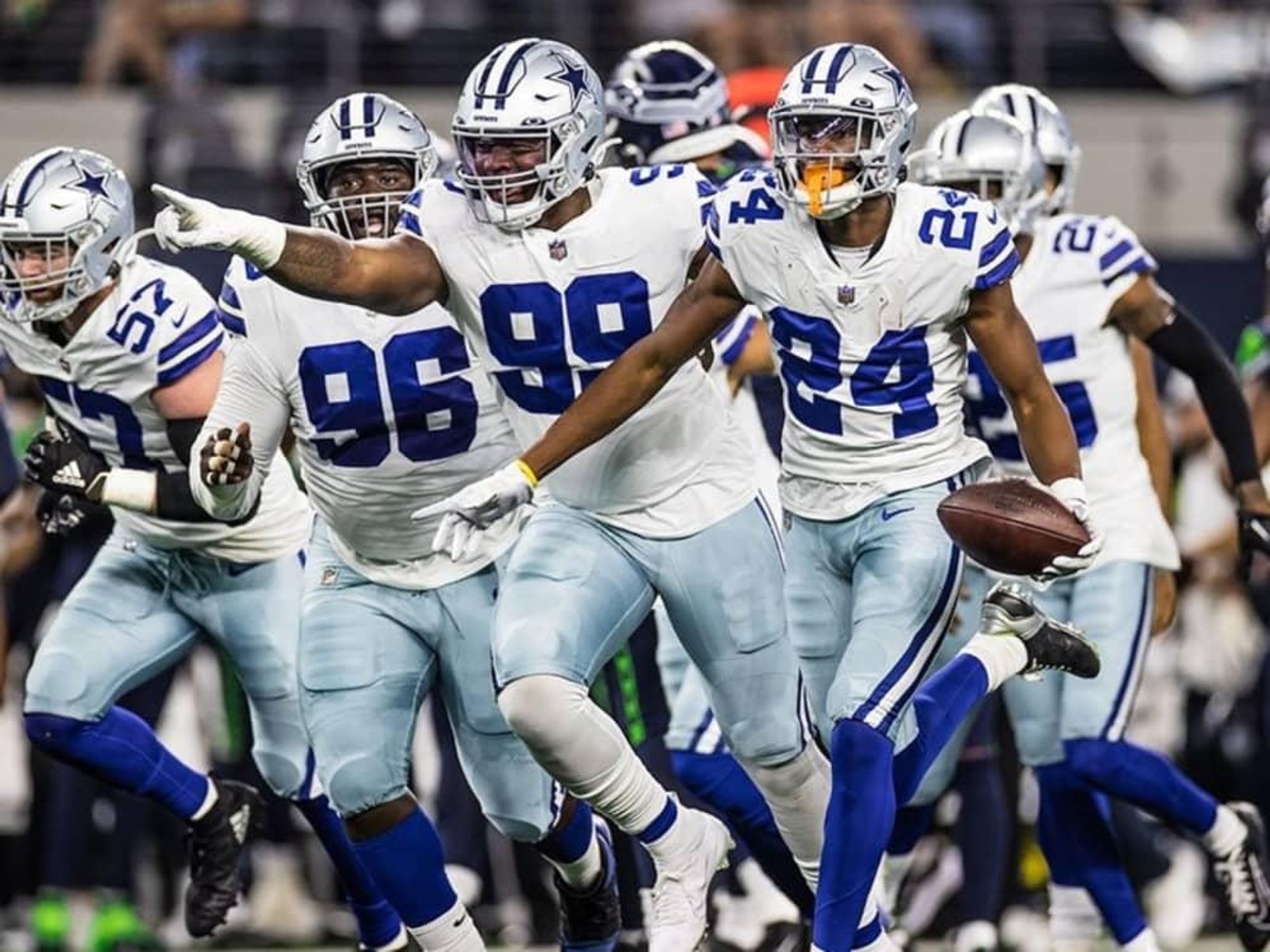 There is a small chance that the Dallas Cowboys could wear their