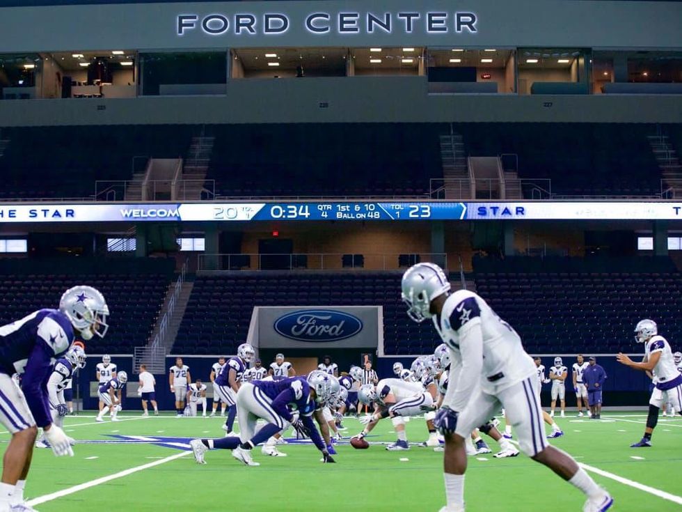 Dallas Cowboys at Ford Center in Frisco, Star