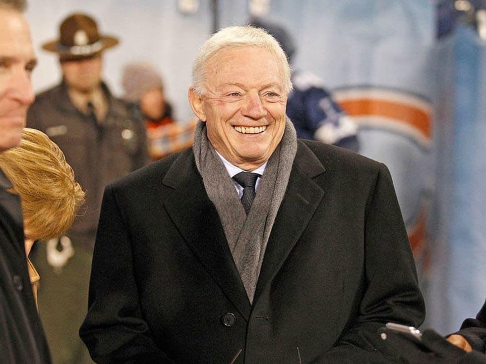 Dallas Cowboys owner Jerry Jones