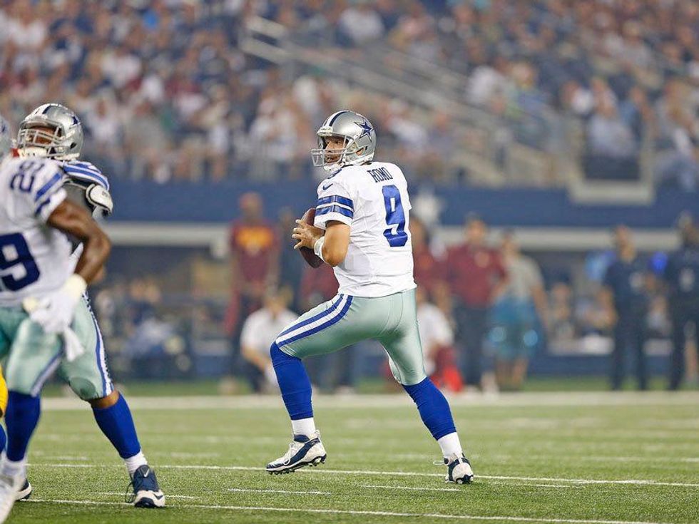 Dallas Cowboys quarterback Tony Romo
