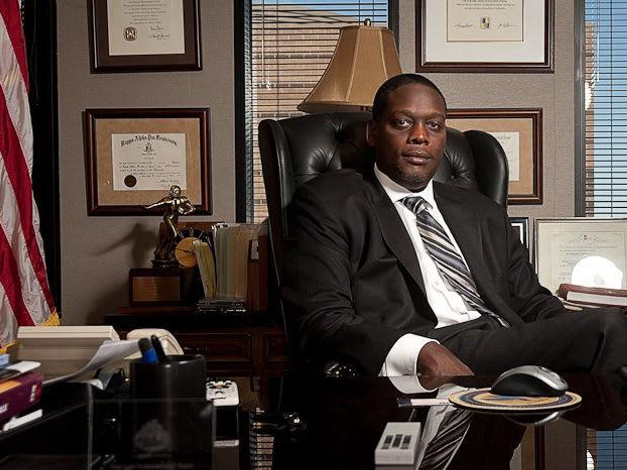 Dallas district attorney Craig Watkins