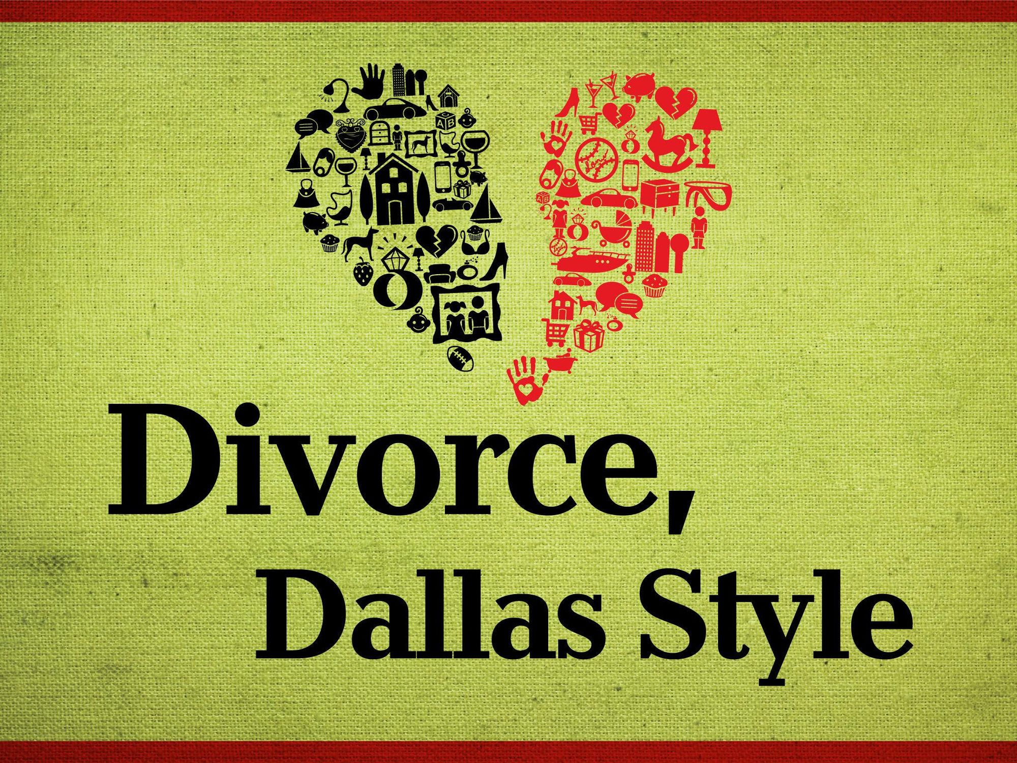 Dallas divorce graphic