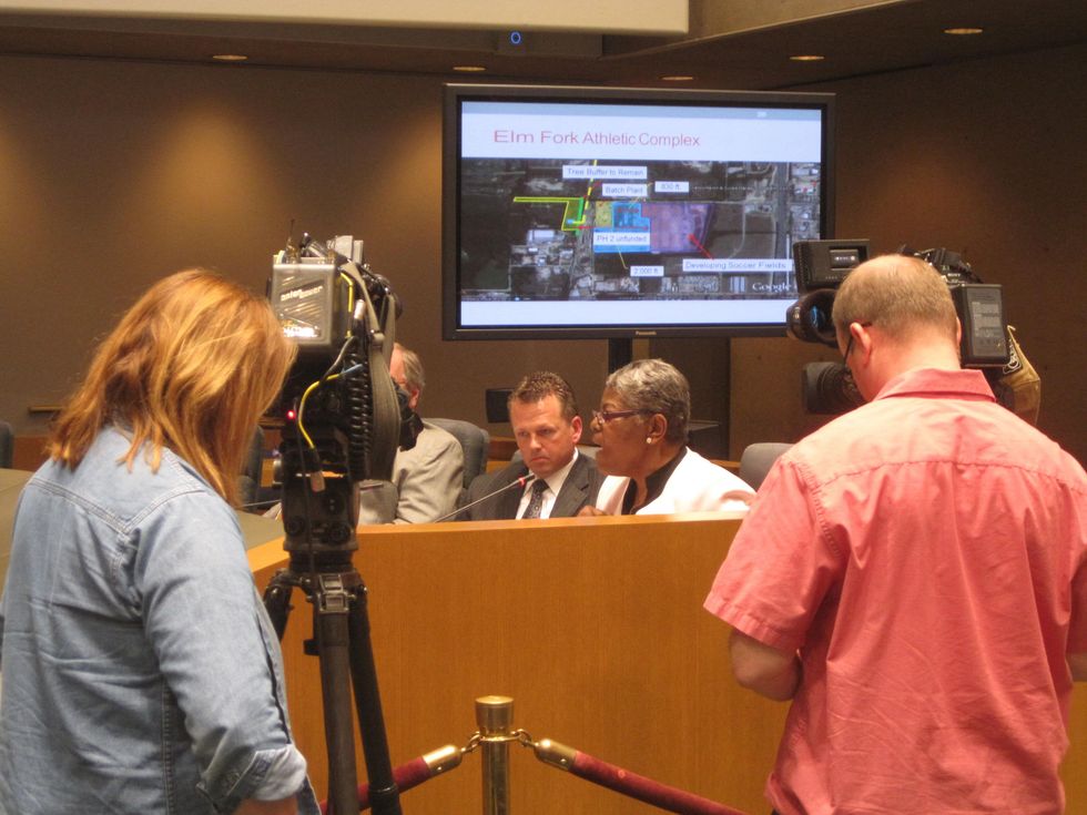 Dallas fracking hearing