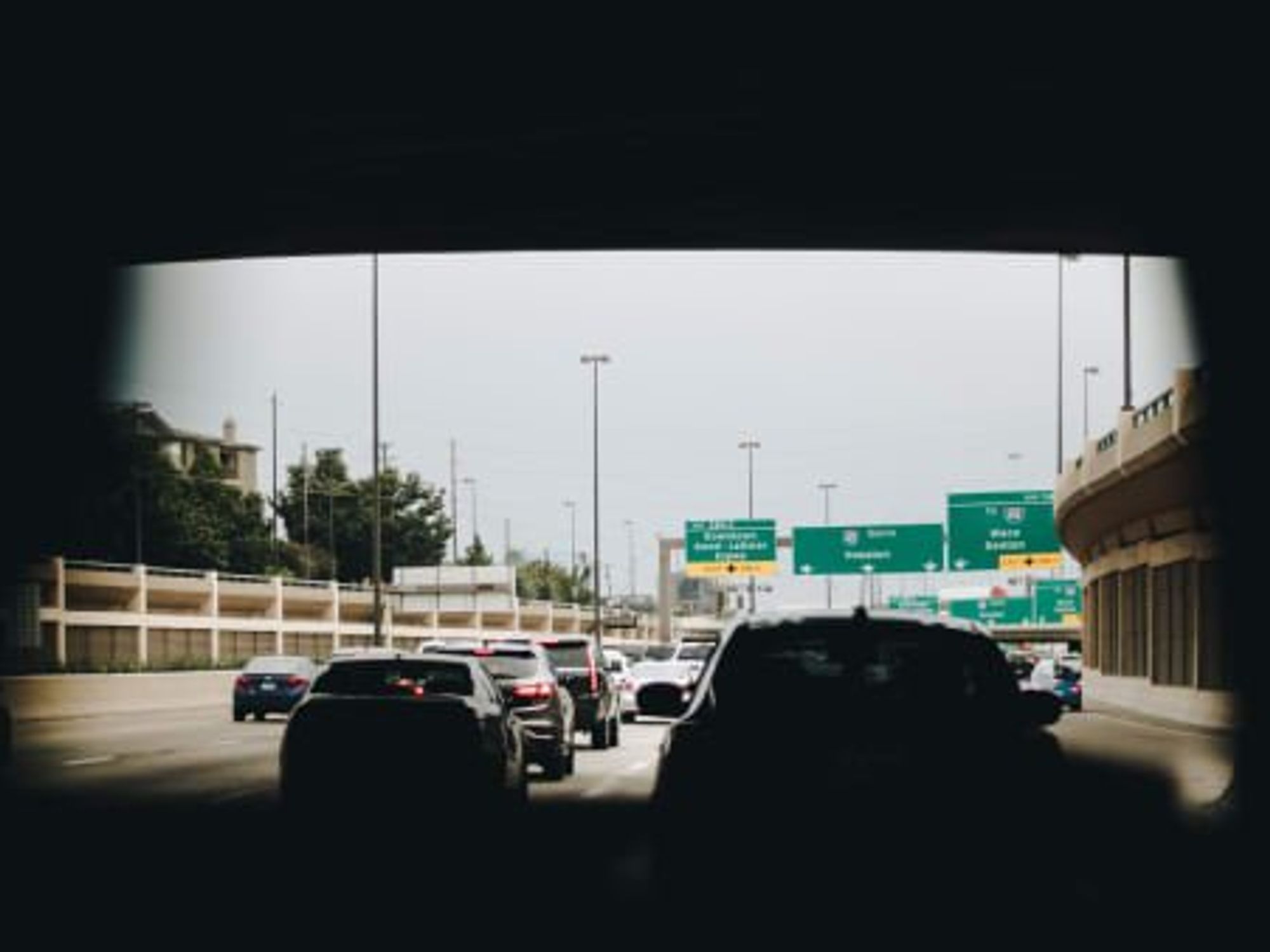 Dallas highway traffic