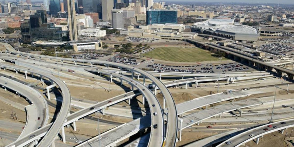 Dallas Ramps These 2 ramps in the Dallas Mixmaster are about to get their signs on ...
