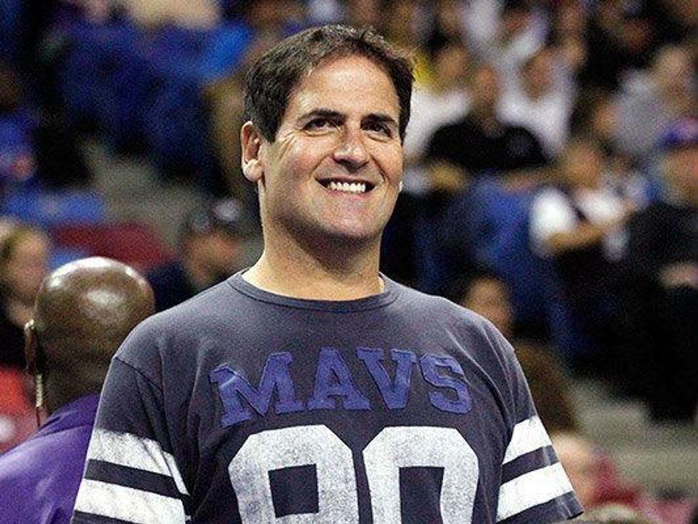 Dallas Mavericks owner Mark Cuban