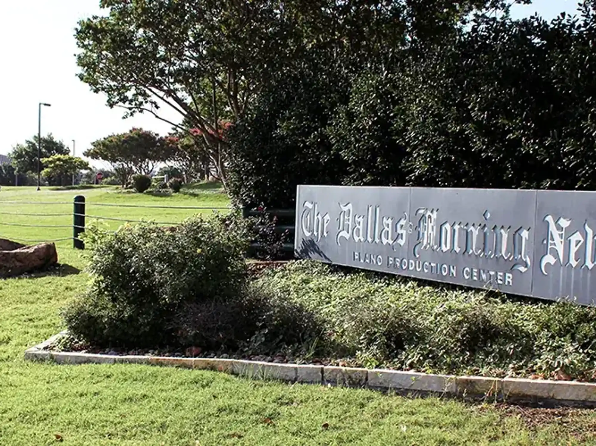 Dallas Morning News printing plant in Plano