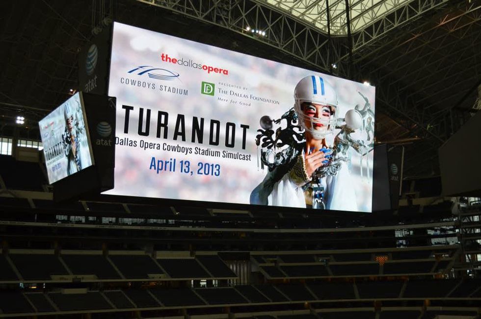 Dallas Opera's Turandot at Cowboys Stadium