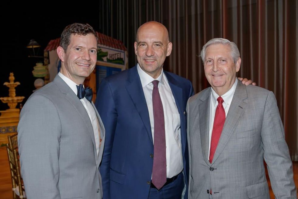 Dallas Opera Springs Gala 2018, Ian Derrer, Emmanuel Villaume, Kern Wildenthal