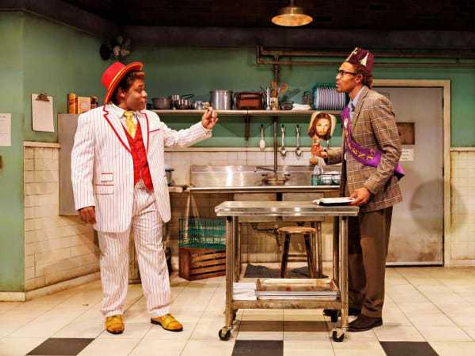 Dallas Theater Center presents Malcolm X & Redd Foxx Washing Dishes at Jimmy's Chicken Shack in Harlem
