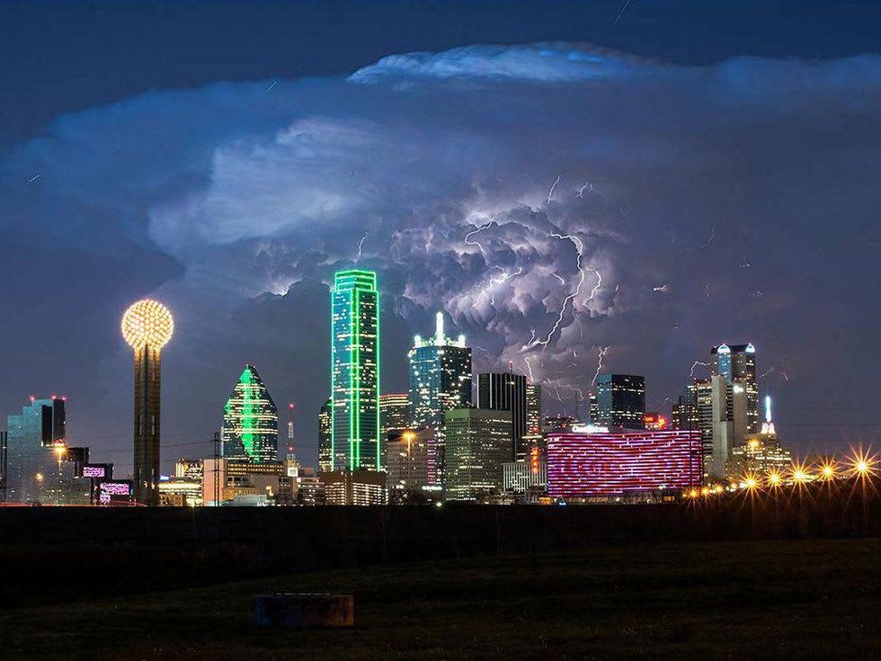 Dallas thunderhead cloud