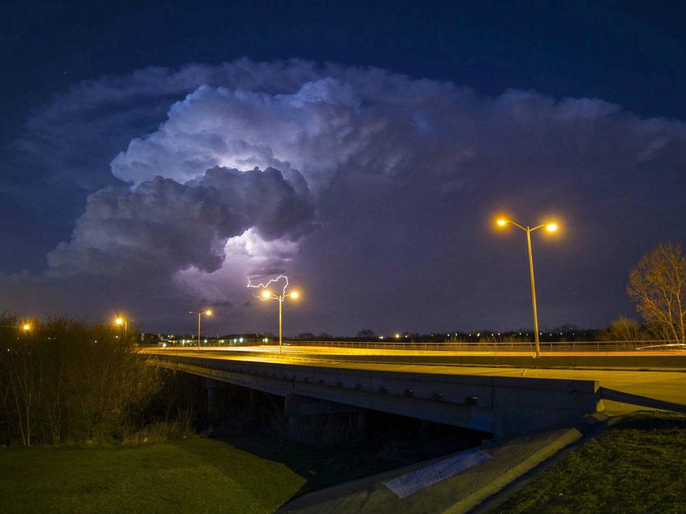Dallas thunderhead cloud